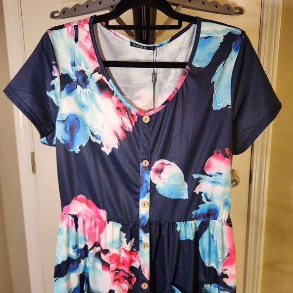 Ouges XL Floral Dress - Picture 2 of 10